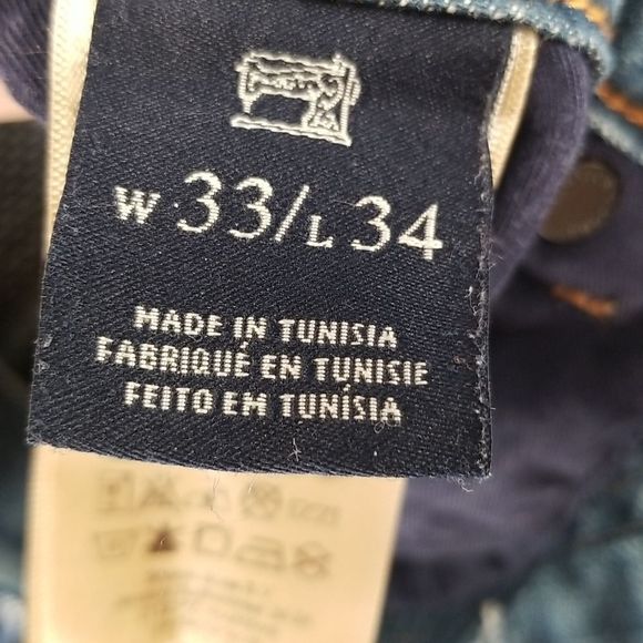 Scotch and Soda Ralston Washed Blue Denim Men's Jeans Full Button Closure 33 - Picture 12 of 16